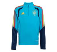 adidas Spain 26 Tiro Training - Camiseta infantil, poliéster reciclado, color azul, Bold Aqua, 13-14 Years
