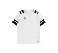 adidas Unisex - Bambini e Ragazzi SQUADRA25 Jersey Short Sleeve Kids, White/Black, 5-6 Years