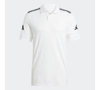 adidas Hombre Squadra25 Cotton Polo Shirt, White/Black, M