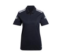 adidas Mujer Squadra25 Cotton Polo Shirt, Black/White, M