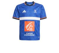 ADIDAS PERFORMANCE Camiseta funcional 'Team France Handball Jersey' azul / naranja / blanco 152 azul / naranja / blanco