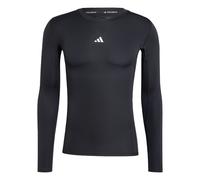 ADIDAS PERFORMANCE Camiseta funcional 'TECHFIT Compression Training Long Sleeve' negro / blanco MxTallas normales negro / blanco