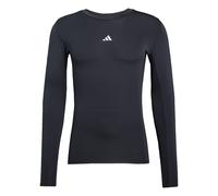 ADIDAS PERFORMANCE Camiseta funcional 'TECHFIT Long Sleeve' negro / blanco SxTallas normales EUR