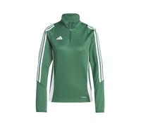 adidas Mujer Tiro24 Training Top Sweatshirt, Team Dark Green/White, L