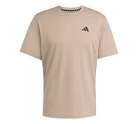 adidas Hombre Train Essentials Feelready Training tee, Chalky Brown/Black, XL