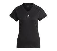Adidas Mujer AEROREADY Train Essentials Minimal Branding V-Neck tee, Black, XXS