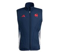 ADIDAS PERFORMANCE Chaleco deportivo 'France' azul oscuro / rojo / blanco XL azul oscuro / rojo / blanco