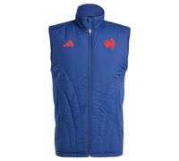 ADIDAS PERFORMANCE Chaleco deportivo 'France Winterized' zafiro / naranja neón MxTallas normales zafiro / naranja neón