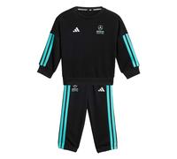 adidas Unisex bebé Mercedes - Amg Petronas Formula 1 Team Dna Baby Jogger Long Sleeve Track Suit, black/semi mint rush, 2-3 Years
