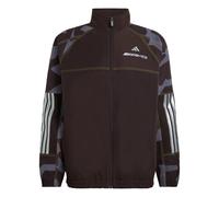 ADIDAS PERFORMANCE Chaqueta de chándal 'AMG' chocolate / amarillo / piedra / blanco SxTallas normales chocolate / amarillo / piedra / blanco