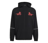 ADIDAS PERFORMANCE Chaqueta de chándal 'FC Arsenal Places+Faces' gris plateado / rojo fuego / negro XXLxTallas normales gris plateado / rojo fuego / negro
