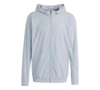 ADIDAS PERFORMANCE Chaqueta de chándal 'Tech Apparel' gris plateado / verde claro L gris plateado / verde claro