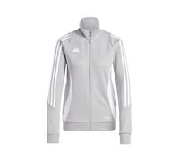 adidas Mujer Tiro24 Training Full Zip Track Suit, team mid grey/white, XS