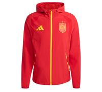 ADIDAS PERFORMANCE Chaqueta de entretiempo 'Spain Tiro Travel Full Zip Windbreaker' amarillo / rojo LxTallas normales EUR