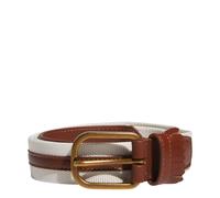 ADIDAS PERFORMANCE Cinturón deportivo 'Golf Leather' marrón / blanco 90 marrón / blanco