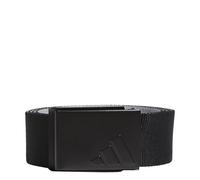 Adidas Cinturón deportivo Reversible Webbing para hombre Negro/Gris Talla única