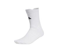 adidas Unisex adulto Tennis Cushioned Crew Socks 1 Pair, White/Black, 4.5-6