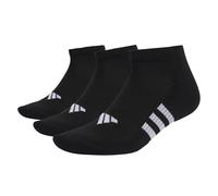 adidas Performance Cushioned Low Socks 3 Pairs, Recycled Polyester, Black Black