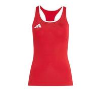 adidas Performance Entrada 26 - Camiseta sin mangas para mujer, color rojo y blanco, talla XL