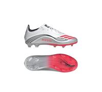 adidas Performance F50 Messi Elite FG PRESTIG10 Kids Blanco Rojo Plateado, 33,5 Niños