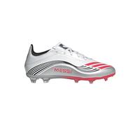 adidas Performance F50 Messi Elite FG PRESTIG10 Kids Blanco Rojo Plateado, 35 Niños