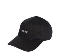 adidas Unisex Adulto Linear Embroidery Baseball Hat, Black/White, S-M