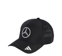 Adidas Unisex Adulto Mercedes - AMG Petronas Formula One Team Mechanics Climacool Trucker Cap, Black/Reflective Silver, L