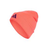 adidas Unisex niños Little Kids Neon Beanie Hat, Solar Turbo/Glory Purple, XS-S