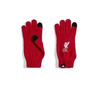 adidas Unisex Adulto LFC - Liverpool FC Gloves, Strawberry Red/White, M