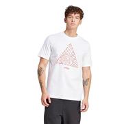 adidas Performance House of Tiro Graphic Camiseta Blanca, M Hombre