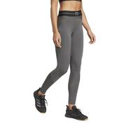 Adidas Performance Hyperglam Rib 1/1 Leggings Grey Six Talla: XS | Leotardos Outlet | Mujer | Gris