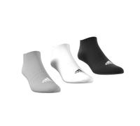 Adidas Performance Juego de 3 pares de calcetines acolchados. Color Negro + Blanco + Gris