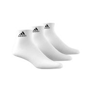 Adidas Performance Lote de 3 pares de calcetines acolchados Sportswear. Talla S. Color Blanco