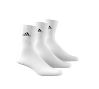 Adidas Performance Lote de 3 pares de calcetines altos. Color blanco + blanco + blanco