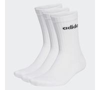 Adidas Performance Lote de 3 pares de calcetines altos. Color blanco + blanco + blanco