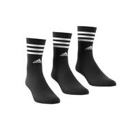 Adidas Performance Lote de 3 pares de calcetines altos. Talla L. Color Negro