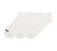 Adidas Performance Lote de 3 pares de calcetines cortos. Color blanco + blanco + blanco