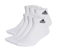 Adidas Performance Lote de 6 pares de calcetines acolchados Sportswear. Talla S. Color Blanco