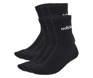 Adidas Performance Lote de 6 pares de calcetines altos. Color Negro