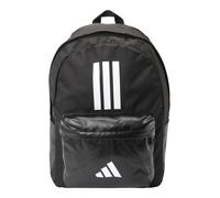 adidas Unisex Adulto Classic Three Stripes Backpack Back TO School, Black/White, One Size