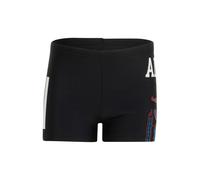 adidas Niños Marvel Spider-Man Swim Boxers Swimwear, Black, 9-10 Years