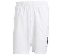 adidas Hombre Club Tennis Climacool 3-Stripes Shorts, White, M 7 Inch