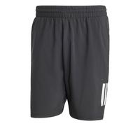adidas Uomo Club Tennis Climacool 3-Stripes Shorts, Black, XL 7 Inch