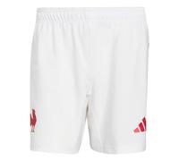Pantalón corto de rugby FFR Adulto - Réplica XV de Francia 2025/2026 blanco 2XL