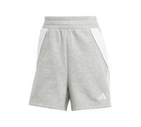 adidas Mujer Tiro24 Sweat Shorts, Medium Grey Heather/White, XS