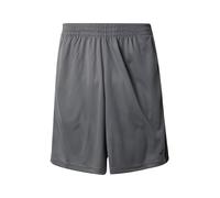 adidas Hombre 3-Stripes AEROREADY Knit Shorts, Grey Five/Black, M
