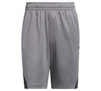 adidas Hombre Legends 3-Stripes Basketball Shorts, Grey Three/Black, XS 7 Inch