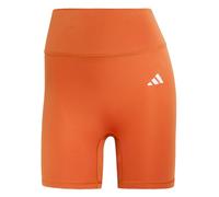 adidas Donna Optime Essentials Workout Short Leggings, fox orange, XXL