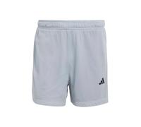 adidas Uomo D4T Power Essentials Workout Mesh Shorts, halo Silver, XL 5 Inch