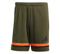 adidas Hombre SQUADRA25 Short, Night Cargo/Black/Semi Impact Orange, L